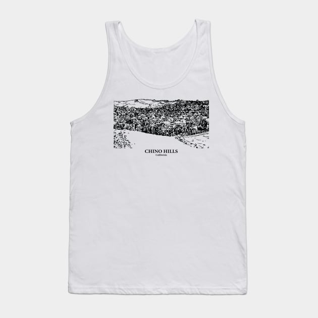 Chino Hills - California Tank Top by Lakeric